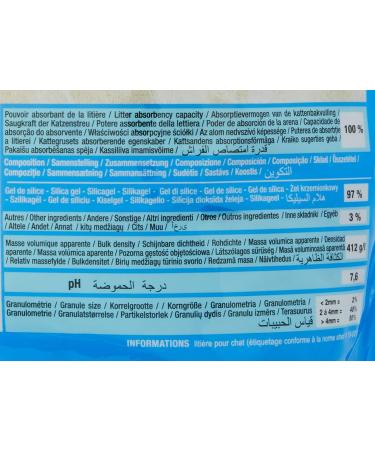 Riga Rigalit Crystal Cat Litter - Mineral Pebbles for Odor Control & Bacterial Prevention - 2.2 kg - International Shipping Available - Buy Online on GoSupps.com