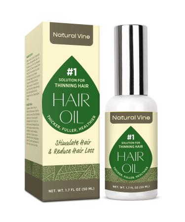 Biotin Oil & Castor Oil & Rosemary Oil for Hair Growth for Women and Men  Hair Growth Oil  Hair Growth Serum  Hair Oil for Dry Damaged Hair and Growth  Coconut Oil for Hair Growth  Hair Loss Treatments for Women and Men ...