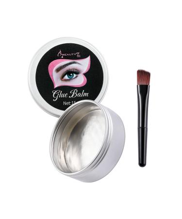 Beauty7 Eyebrow Balm Lash Lift Balm Eyelash Lifting Adhesive Gel Perm Lash Lift Glue Strong Viscosity Quick Drying 2 in 1 Glue Balm for Brow Lamination & Lash Lift Kit 15g/0.5oz