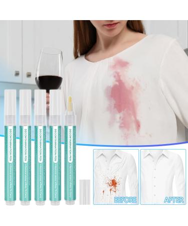 Stain Removing Pen Bleach for Clothing Bleach Pen for Clothing Portable Bleach Pen Wash Free Stain Remover Grease Stain Remover Bleach Pen Suitable for a Variety of Fabric Clothing (3) - Buy Online on GoSupps.com