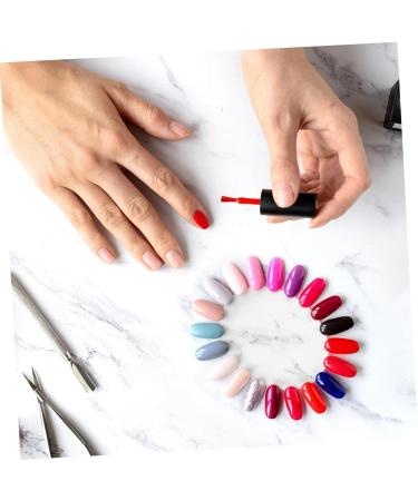  Healeved Healeved 10 Nail Art UV Nail Art Nail Art UV for nails transparent clear nail sticks Exercise builder Polish nail color chart nail color board display of the color of the nail - Buy Online on GoSupps.com