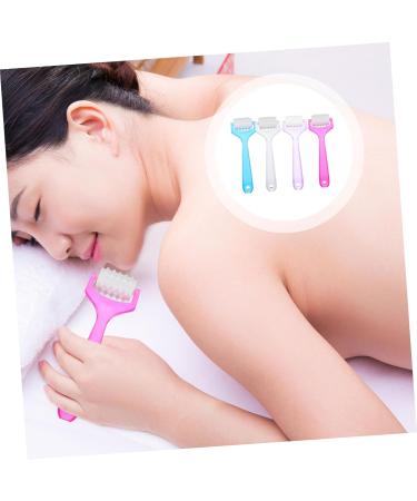 FOMIYES 4pcs Beauty Massager Facial Massager Facial Roller Chin Roller V Shape Face Gua Sha Tool Face Massage Tools Massaging Jade Abs The - Buy Online on GoSupps.com