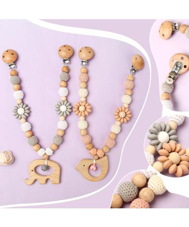 Buy Wechoid Wood Baby Stroller Chain - Ideal Baby Toys & Gifts for 0+ Months - International Shipping - Buy Online on GoSupps.com