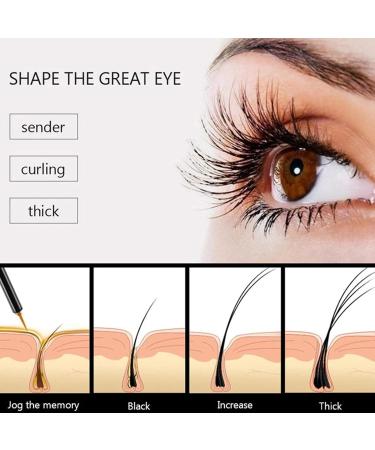  Eayoly Lashes Lash Growth - Eyelash Growth Oil Improves Thinning Fragile Damaged Lashes Makes Lashes Longer Thicker Fuller - Buy Online on GoSupps.com