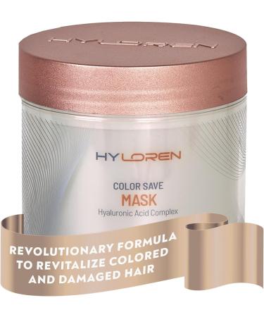 HYLoren Color Save Masque capillaire l'acide hyaluronique masque lissant revitalisant en profondeur adoucit lisse et fait briller les cheveux ab m s 500 ml Pour cheveux secs et ab m s. - Buy Online on GoSupps.com