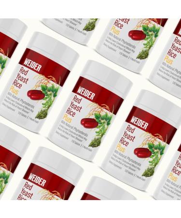 Weider Red Yeast Rice Plus 1200 mg â€“ Natural Cholesterol Support Supplement - Buy Online on GoSupps.com