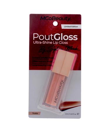 McObeauty Pout Gloss Ultra Shine LipGloss - By Sophie Monk - Fuller Pout - Immediate gloss & radiance - Long -lasting shine - pleasantly soft & nourishing on the lips - 6 ml