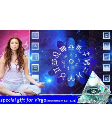 XIANNVXI Virgo Tower Healing Crystals - Positve Energy Orgone Tower for Men & Women | Spiritual Gifts for Healing, Luck, Meditation - Virgo Zodiac Sign - Buy Online on GoSupps.com
