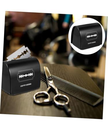 FOMIYES 12 STK Razor Blade Storage Box - Safety Razor Organizer Black - Ideal for Family & Home Use - Durable & Compact (6.5x4.5x6cm) - Buy Online on GoSupps.com
