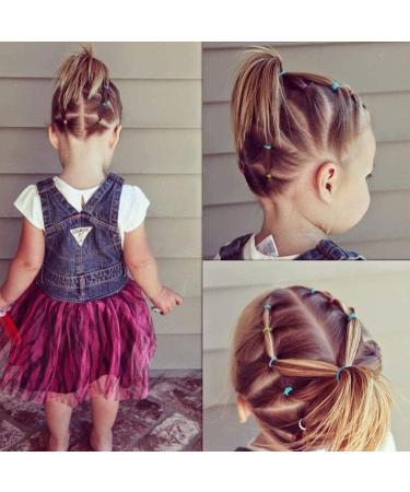 760Pcs Mini Color Elastic Hair Ties Set with Hair Elastic Bands Remover and Tie Cutter - Rubber Hair Band Remover for Girls and Women - 762 Piece Set - Buy Online on GoSupps.com