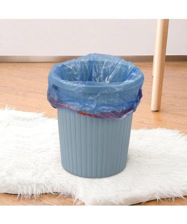 Nesmilers 1.5 Gallon Drawstring Garbage Bags Small Trash Bag Blue 100 Bags - Buy Online on GoSupps.com