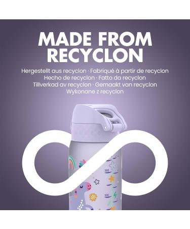 Ion8 Kids Unicorn Water Bottle | Leakproof, BPA Free, Easy to Open and Clean | Dishwasher Safe with Secure Lock and Carry Handle - Buy Online on GoSupps.com