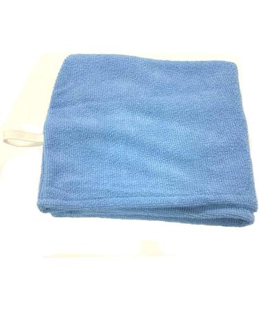 Set of 2 Blue Hair Turban Towels - Quick-Drying Ladies Headscarf & Hair Drying Caps - Buy Online on GoSupps.com
