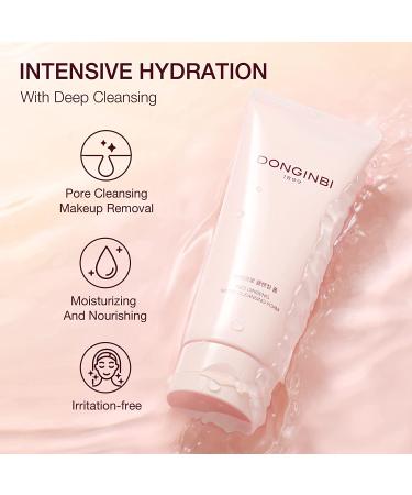DONGINBI 1899 Single Essence EX 70ml & Cleansing Foam 50ml Special Set - Korean Red Ginseng Anti-Aging Skincare for Radiance - 70ml EX Set - Buy Online on GoSupps.com