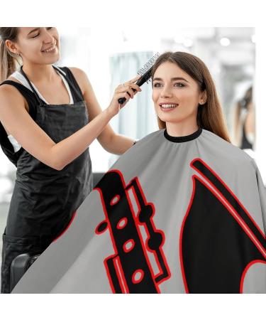 Professional Saxophone Hair Cutting Cape - Salon Apron for Barbers and Hairdressers | Snap Closure | International Shipping - Buy Online on GoSupps.com