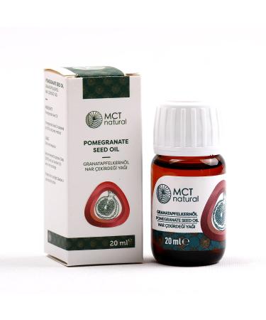 MCT Natural |Pomegranate kernel oil 20ml |100% natural clean |Essential oils |Massage oil |Care oil |Difusor |Aromatherapy |Relieves itching