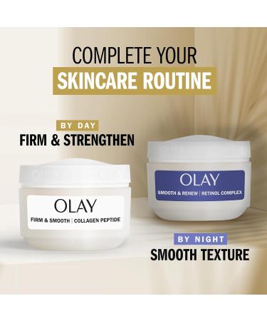 Olay Firm & Smooth Collagen Peptide Face Moisturizer - Fragrance Free - 2 Oz - Buy Online on GoSupps.com