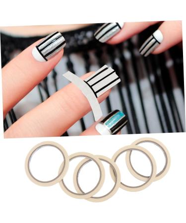 Healeved Nail Tips Tape 10 Pcs Professional Masking Tape Nail Line Tape Striping Tape Line Nail Decoration Sticker Nails Stickers Nail Tape Fingernail Tip Tape Line Nail Tool Manicure As Shownx2pcs mediumx2pcs - Buy Online on GoSupps.com