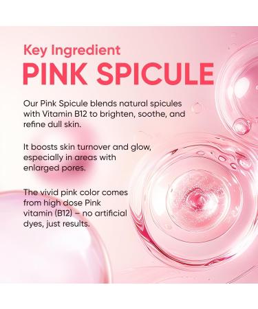 Cyano Pink Spicule Serum + Picotonic Shot Ampoule Duo - Korean Serum for Face with Alpha Arbutin Niacinamide Calcium - Buy Online on GoSupps.com