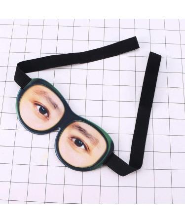 Funny Prank Eyeglasses & Eye Patch - Funky Costume Sunglasses & Sleep Mask for Travel & Parties - Buy Online on GoSupps.com
