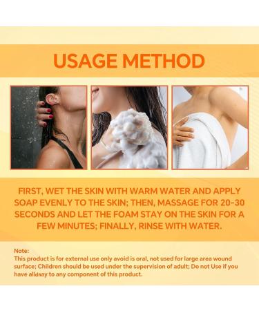 Pure Kojic Acid Skin Brightening Soap Even Tone Cleansing Face and Body Bar for Glowing Skin Moisturizing Sun Damage Skin with Tea Tree Coconut Oil Vegan Paraben-Free - Buy Online on GoSupps.com