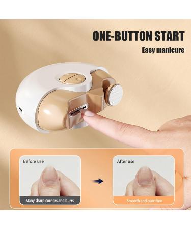 Electric Nail Clipper Portable Automatic Nail Clippers with LED Light Nail Scraps Storage Rechargeable Nail Trimmer for Baby Seniors Adult (Color : Red) - Buy Online on GoSupps.com