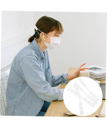 HAPINARY 10 Pcs Mask Hook Earrings - Tab Regulator Holder & Protection - Silica Gel White for Comfortable Wear - Buy Online on GoSupps.com