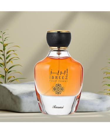 RASASI Ibreez Eau De Parfum For Women Spray 100ML (3.38 OZ) Arabian Perfume For Women Refreshing Floral And Captivating Fragrance Long Lasting Perfume For Women Luxurious Feminine Scent Ibreez Pour Femme - Buy Online on GoSupps.com