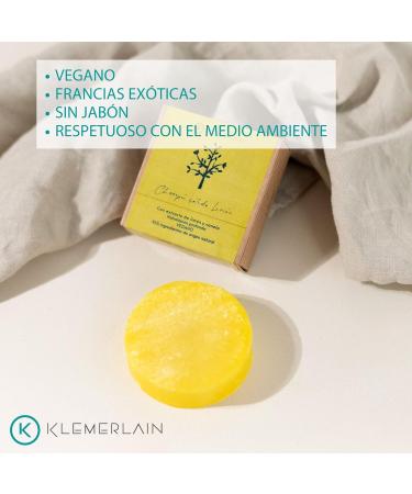 Klemerlain Solid Shampoo with Lemon and Cinnamon Extract - Moisturizing - 50 Gr - Buy Online on GoSupps.com