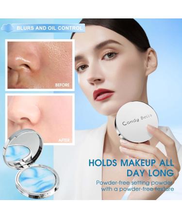 Oil Control Candy Bella Powder - Long-Lasting Matt Makeup Powder with Sponge | Water-Resistant Fixing Powder for Flawless Skin - Buy Online on GoSupps.com