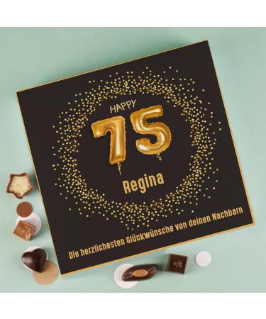 Herz & Heim Lindt Pralines 155g - Alcohol-Free Happy Birthday Gifts | Customizable Designs - Buy Online on GoSupps.com