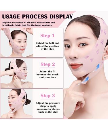 Buy Reusable Chin Strap for Women - Breathable & Comfortable Adjustable V Line Lifting Mask | Fast International Shipping - Buy Online on GoSupps.com