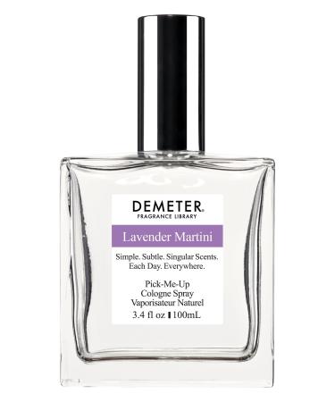 DEMETER 3.4oz Cologne Spray - Lavender Martini Lavender Martini 3.4 Fl Oz (Pack of 1)