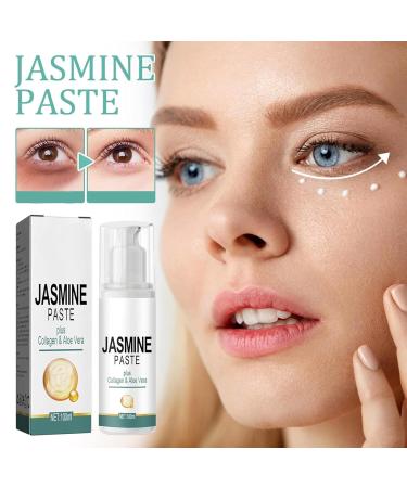Eye Sack Remover & Firming Cream - Jasmine Ointment for Dark Circles with Collagen & Aloe Vera | International Shipping - Buy Online on GoSupps.com