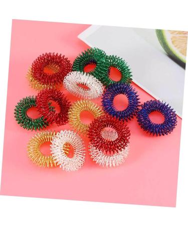 Buy 12th Spiky Sensor Finger Ring Toy - Vibrating Acupressure Massage Ring for Kids - Mini 2.8cm - Buy Online on GoSupps.com