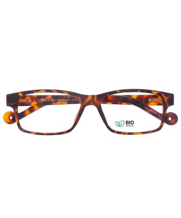Didinsky blue light filter glasses for women and men.Bluber -filter glasses with starch or without prescription for gaming or PC.Blind protection glasses.6 colors and 6 gradations - Thyssen Havana Bio 1.0 x