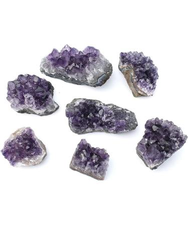 Amethyst Rough Stone 1 Kg Natural Brazil Amethyst Crystal Cluster for Home Decor