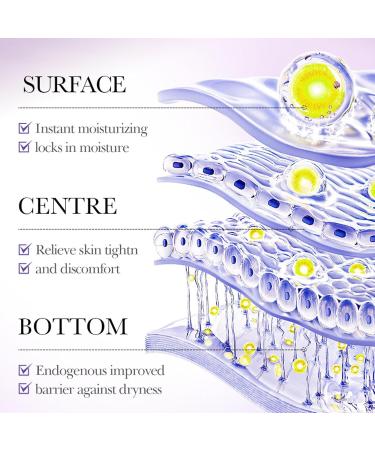  Generisch Blueberry Moisturizing Butter Cream | Hyaluronic Acid Multi-Moisturizing Cream Firming and Lifting Anti-Aging Smoothing Nourishing for All Skin Types - Buy Online on GoSupps.com