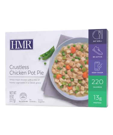 HMR Crustless Chicken Pot Pie Entre, 8 oz. servings, 6 Ready to Eat Meals