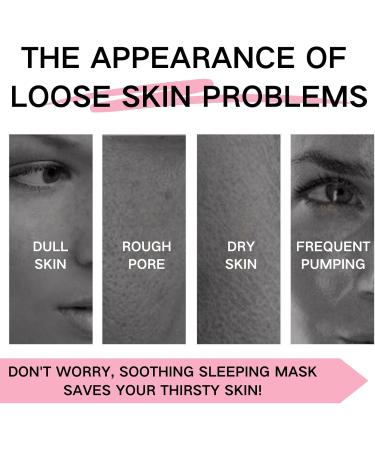 Collagen Face Mask - Face Masks Beauty - Sleeping Face Mask for women - Overnight Face Mask Skin Care - Improve Face Care - Smooth and Brightening - Buy Online on GoSupps.com