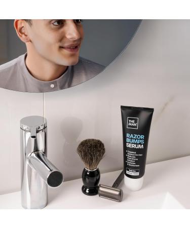 Men's Razor Bumps Serum- Ingrown Hair Treatment & Dark Spot Corrector (3.5fl.oz) - After Shave & Waxing Solution - Buy Online on GoSupps.com