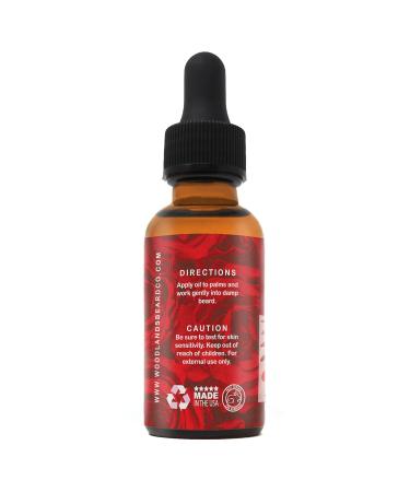 Valentine's Day Beard Oil - Rose Ylang Ylang & Sandalwood Scent | International Shipping - Buy Online on GoSupps.com