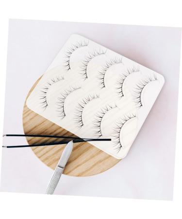 FRCOLOR 5 Pairs Fake Eyelashes Small Mirrors for Crafts Eye Lashes Women Makeup Lash Long Extension Eyeslash Handmade Lashes Magnetic Eyelash Thick Accessories Sharpen 3d Artificial Fiber - Buy Online on GoSupps.com
