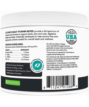 Only Natural Pet Ultimate Daily Vitamins - Bacon - 7.4 Oz. - Buy Online on GoSupps.com