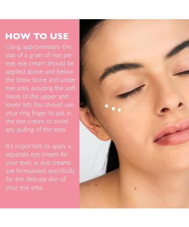 SKINICIAN Advanced Eye Repair Cream for Reducing Fine Lines & Wrinkles - Instantly Ageless Under Eye Cream - Peptide Complex Serum for Eye Brightening - Vegan & Cruelty Skincare (15ml) - Buy Online on GoSupps.com