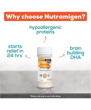 Enfamil Nutramigen Hypoallergenic Baby Formula - Pack of 8 - 12 Fl Oz. - Buy Online on GoSupps.com