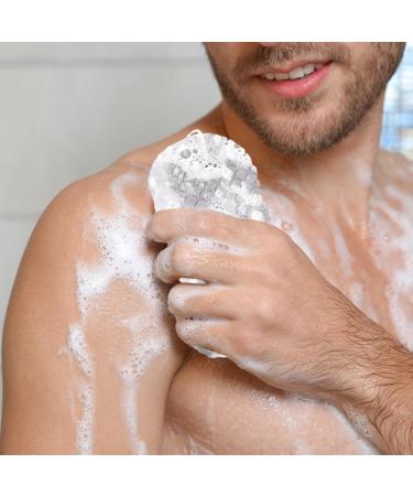 Bath Sponge Loofah Soft Shower Sponge Exfoliator 3D Exfoliiating Bath Foam Sponges Absorbent Moisturizing Shower Sponge for Dead Skin Removal Gray - Buy Online on GoSupps.com