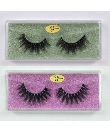 Wholesale 3D Faux Mink Eyelashes - Bulk Natural Mink Eyelashes Set (Mix 20 Pairs) for Makeup | International Shipping - Buy Online on GoSupps.com