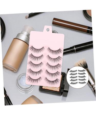 Beaupretty False Eyelash 5 Pair comfortable eye lashes makeup eyelashes christmas makeup accessory artificial eyelashes cosplay eyelashes thick eyelashes eyelashes False Eyelashes manual 3d - Buy Online on GoSupps.com