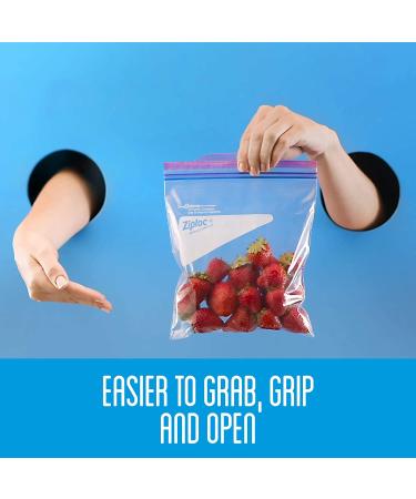 Ziploc Quart Food Storage Bags - Grip 'n Seal Technology - 30 Count x 4 Packs (120 Total Bags) - Buy Online on GoSupps.com